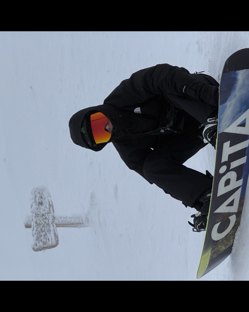 Snowboarding day