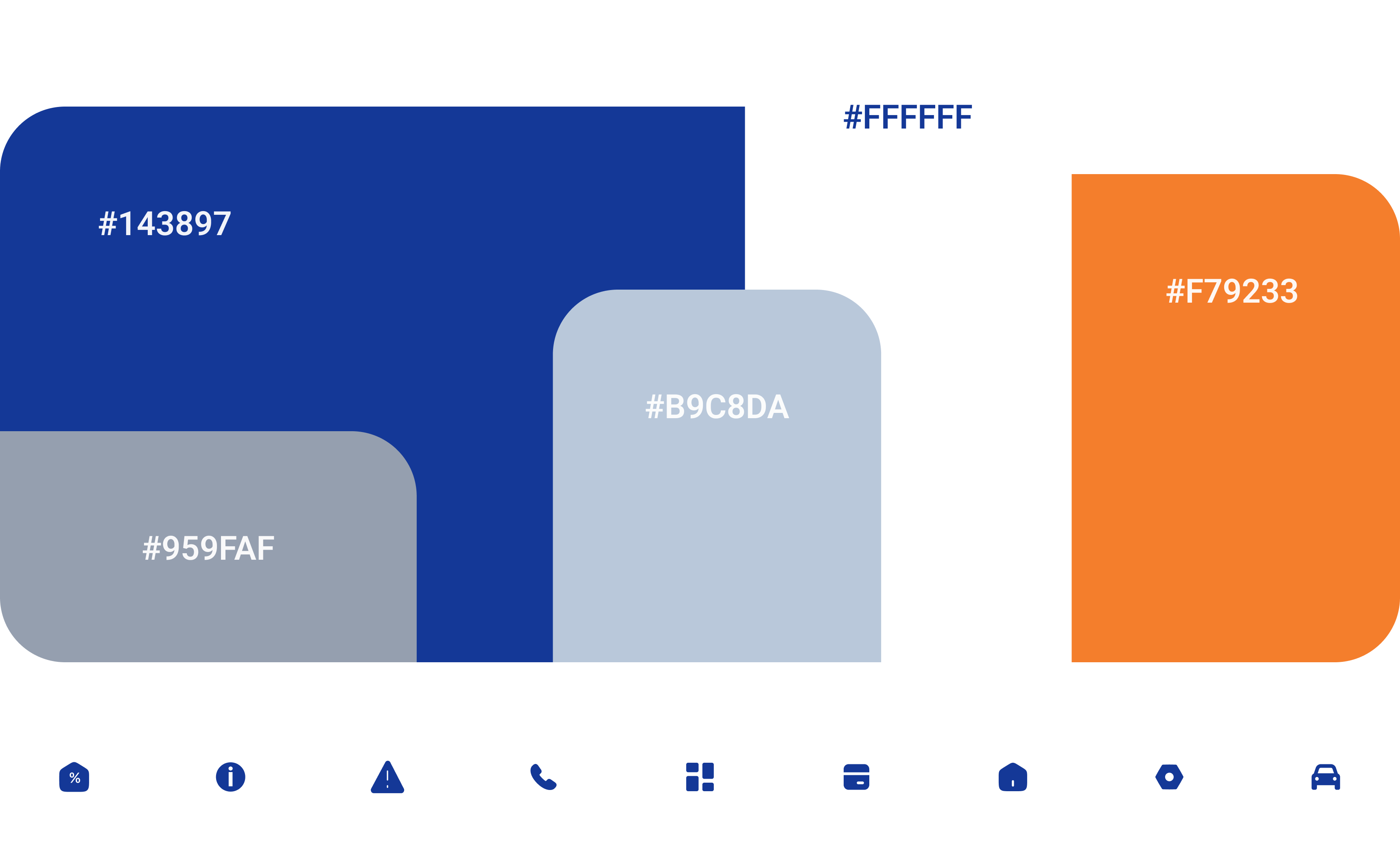 KredoBank color palette