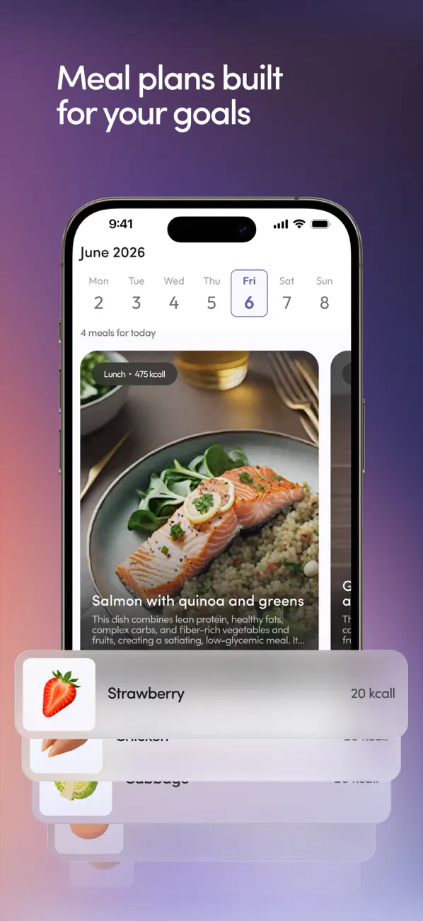 Personalized meal plans